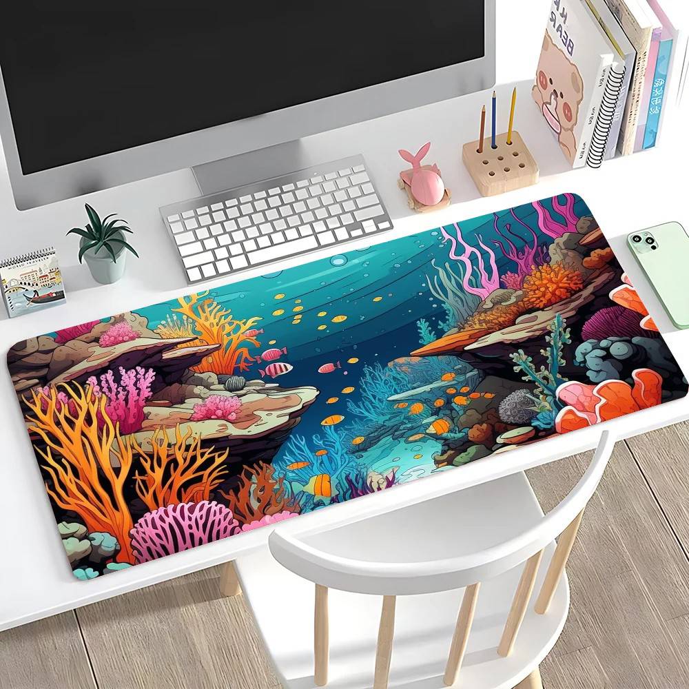 Esports Gaming World - Tappetino per Mouse Underwater World Antiscivolo