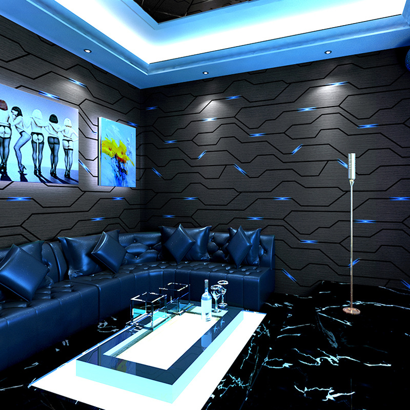 Esports Gaming Houses - KTV Wallpaper rivestimento murale 3D Stereo