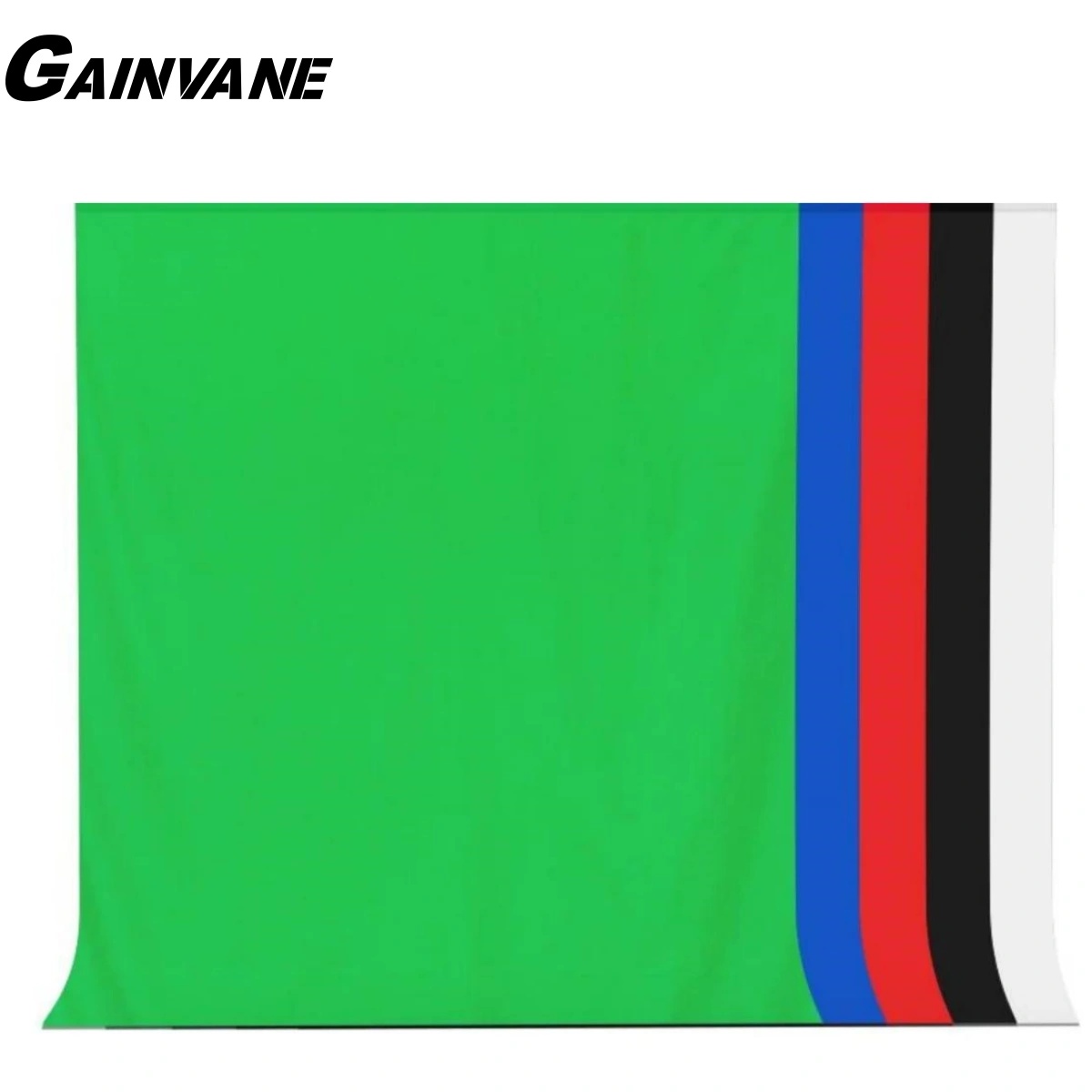 Green Screen Collapsible - GAINVANE Sfondo Fotografico in Tessuto Cotone