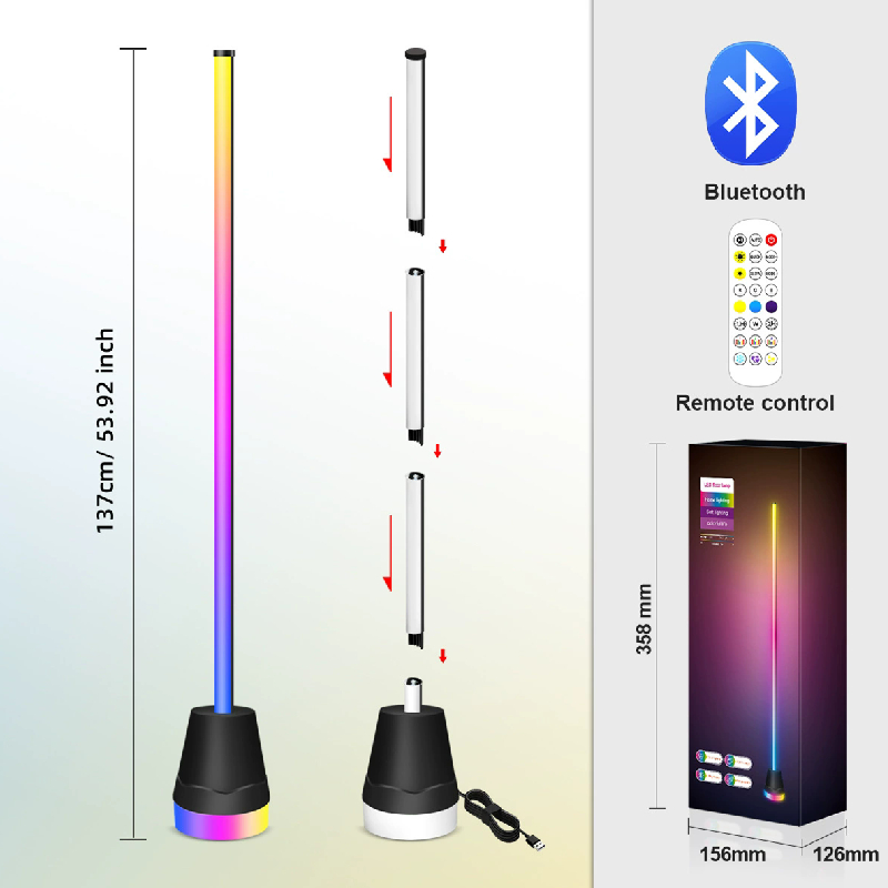 Esports Gaming Remote - Lampada da Terra RGB 2026 con