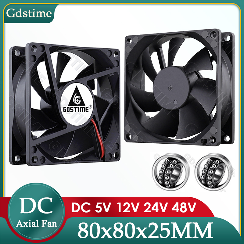 Esports Gaming Fan - Gdstime DC 5V 12V 24V Ventola