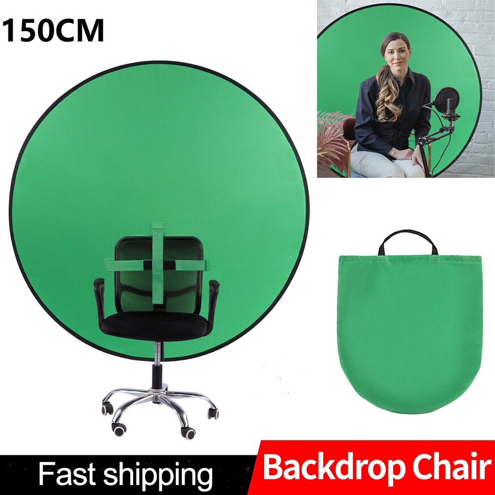 Green Screen Collapsible - Selens pieghevole portatile Chroma Key sfondo