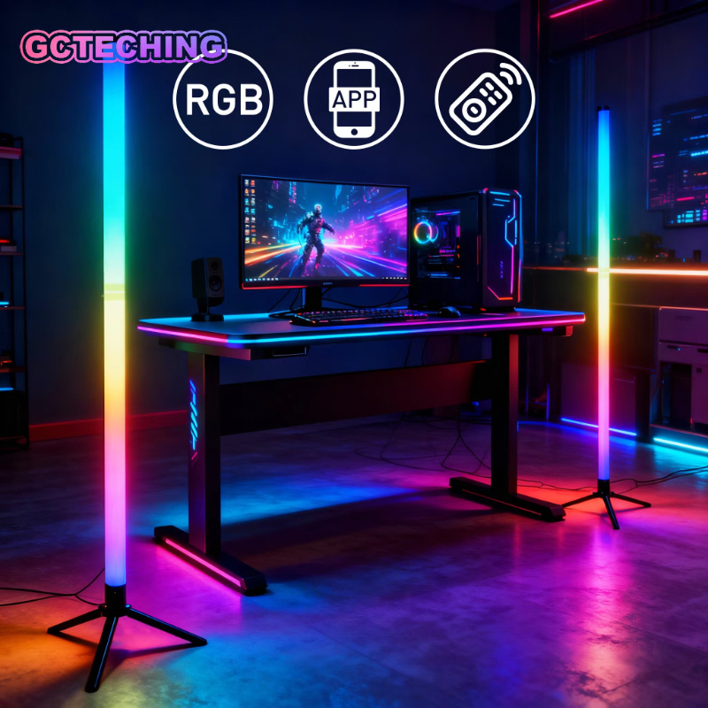 Esports Gaming Remote - Lampada da Terra LED RGB per