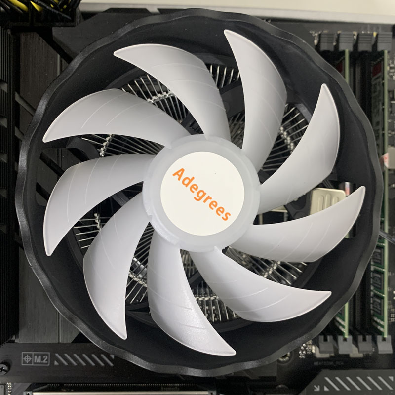 RGB CPU Air Cooler 90mm Ventol - Esports Gaming Fan recensione e prezzo