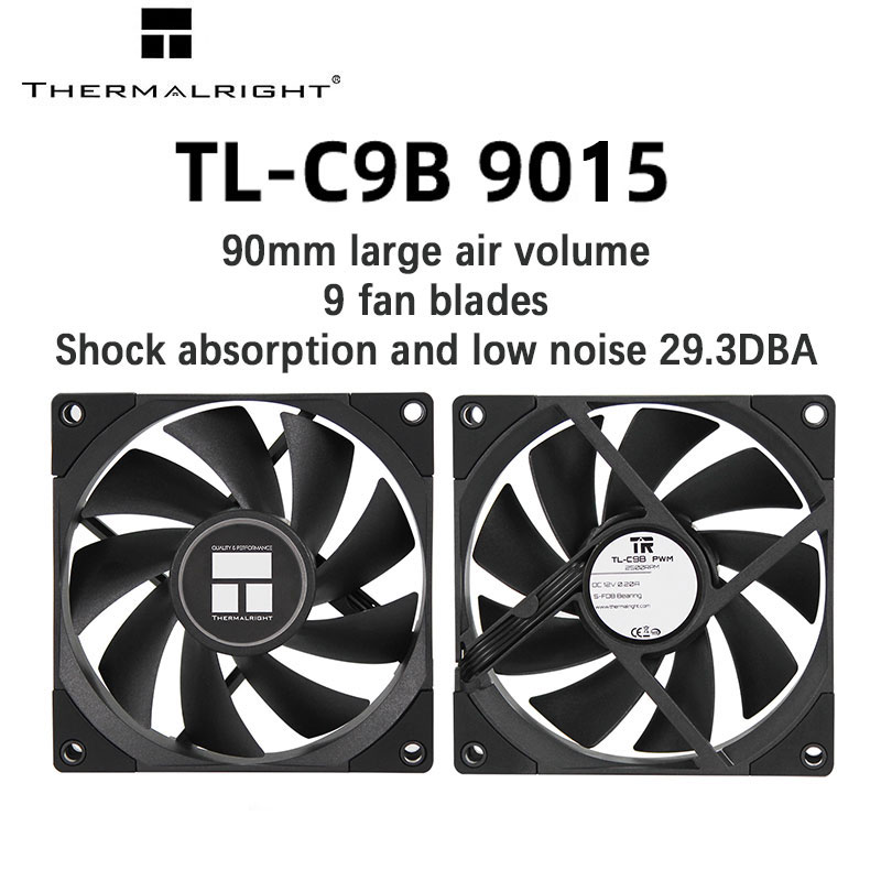 Thermalright TL-C9 TL-C9B TL-9 - Esports Gaming Fan recensione e prezzo