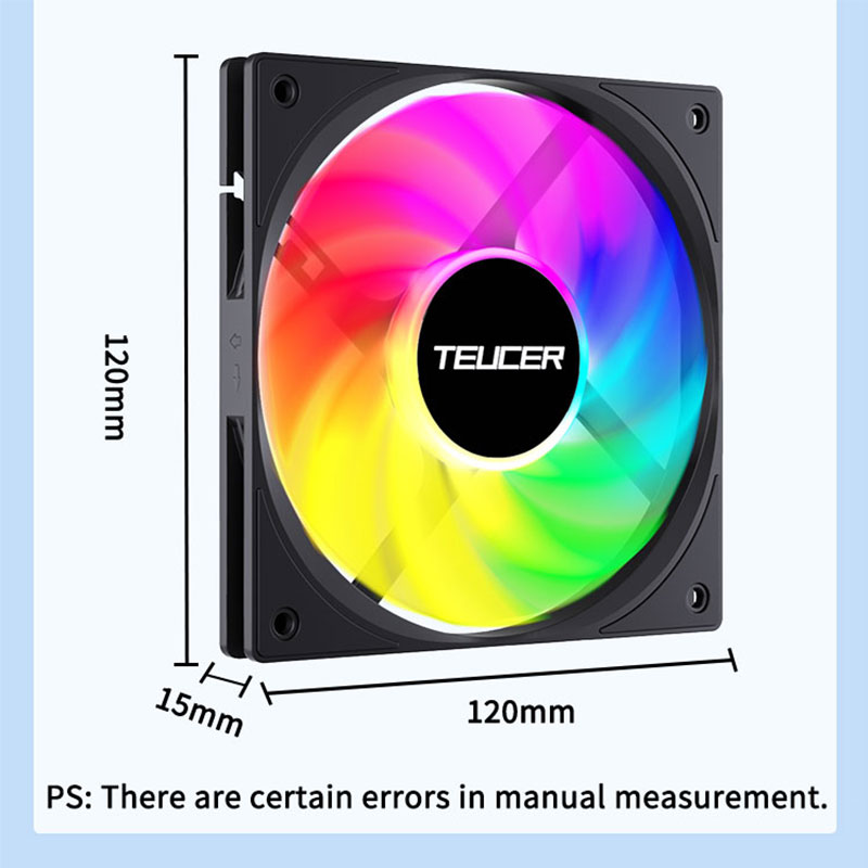 Teucer 120mm Ventola per case  - Esports Gaming Fan recensione e prezzo