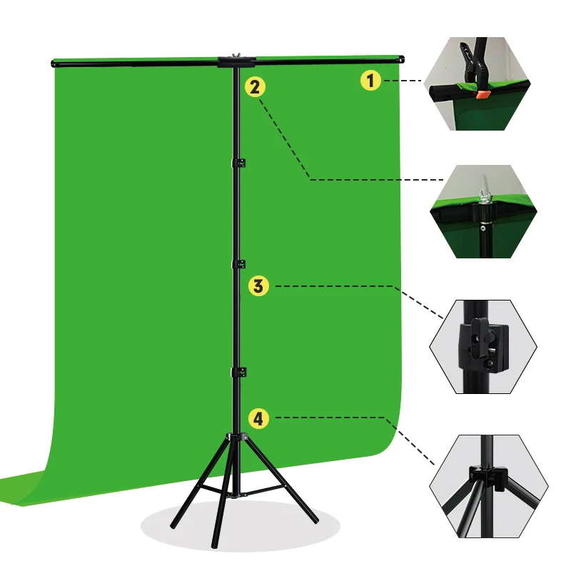 Kit supporto per fondale a for - Green Screen Collapsible recensione e prezzo