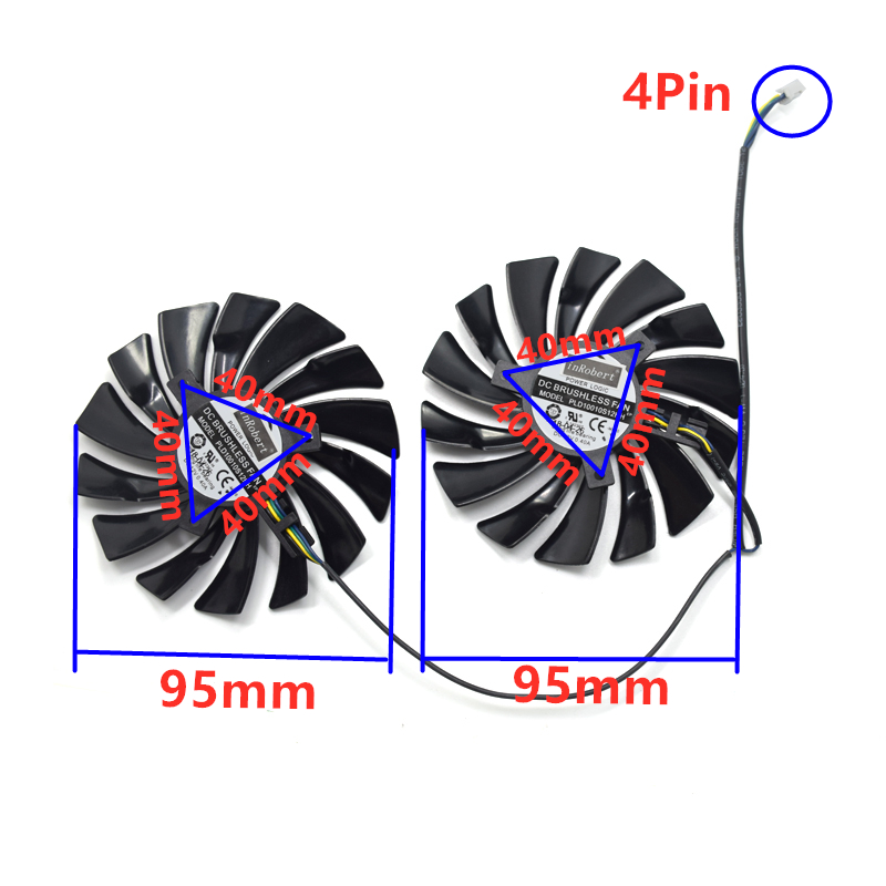 2Pcs 95 millimetri PLD10010S12 - Esports Gaming Fan recensione e prezzo