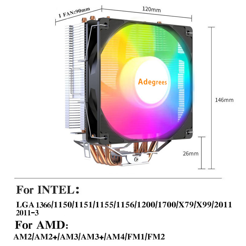 Dissipatore CPU Tower X99 con  - Esports Gaming Fan recensione e prezzo