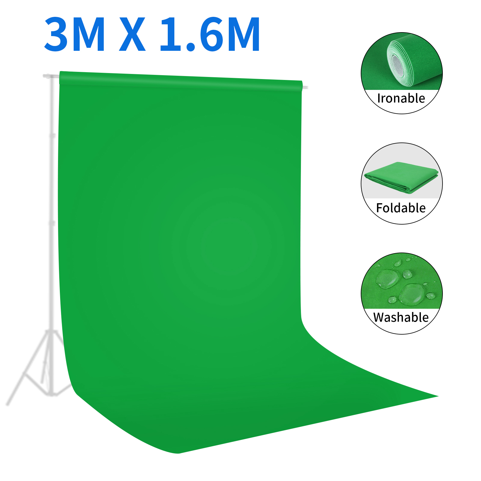 Selens sfondo schermo verde Ch - Green Screen Collapsible recensione e prezzo