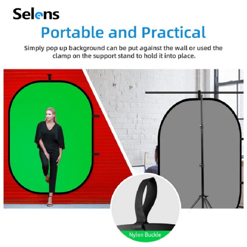 Selens nuovo riflettore portat - Green Screen Collapsible recensione e prezzo
